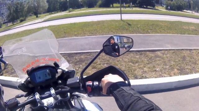 тест драйв мотоциклов Harley-Davidson и Honda в Новокузнецке смотреть онлайн