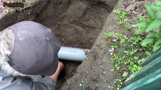 Врезка в трубу канализации смотреть онлайн
