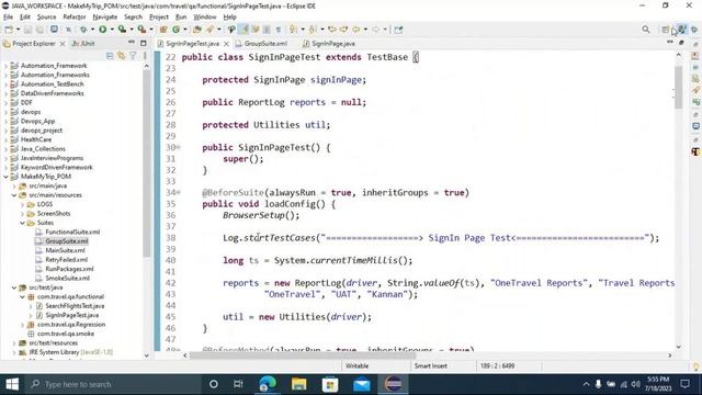 Session22: Page Object Model Framework with Selenium+ Java + TestNG смотреть онлайн