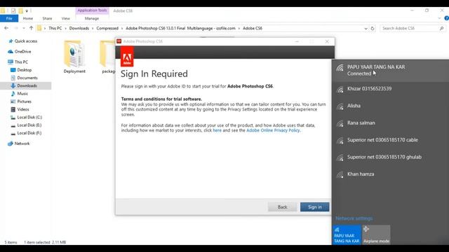 How to FIX Sign In problem in Adobe Photoshop CS6 NO SIGN IN By Mad Man смотреть онлайн