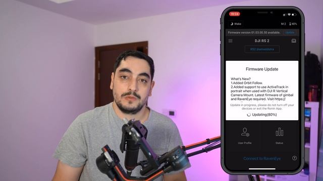 DJI RONIN RS 2 RSC 2 КАК УСТАНОВИТЬ ОБНОВЛЕНИЕ? смотреть онлайн