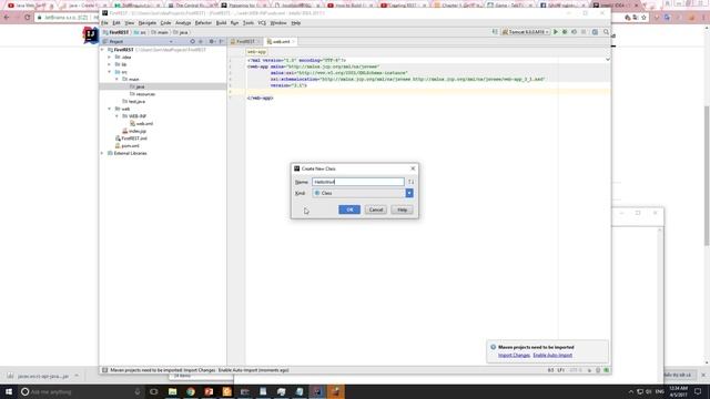 Create RESTful Web Service with JAX-RS and deploy it to tomcat using IntelliJ IDEA смотреть онлайн
