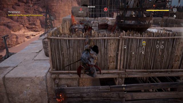 ASSASSINS CREED: ORIGINS DLC (The Hidden Ones) Walkthrough Gameplay Part 2 - Walls of the Ruler смотреть онлайн