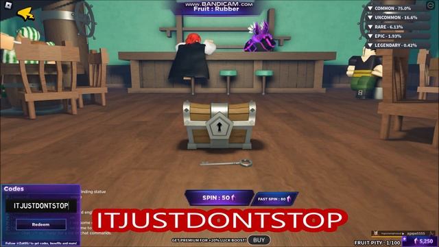 *NEW UPDATE CODES* [GEAR 4 + 2X RATES] Fruit Battlegrounds ROBLOX | January 24, 2023 смотреть онлайн