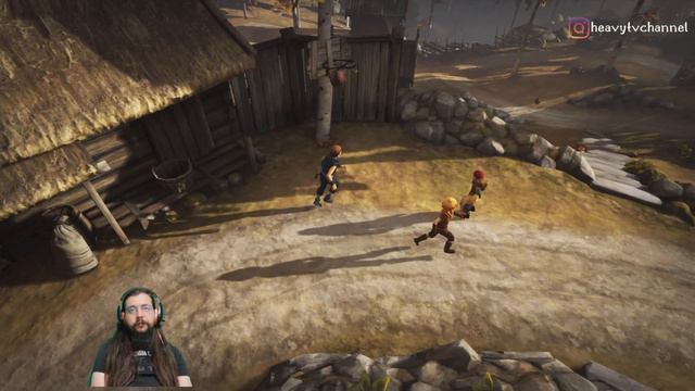 HAYIRLI EVLATLAR | BROTHERS: A TALE OF TWO SONS (PS5) 4K 60 FPS Türkçe Bölüm 1 | PlayStation 5 смотреть онлайн