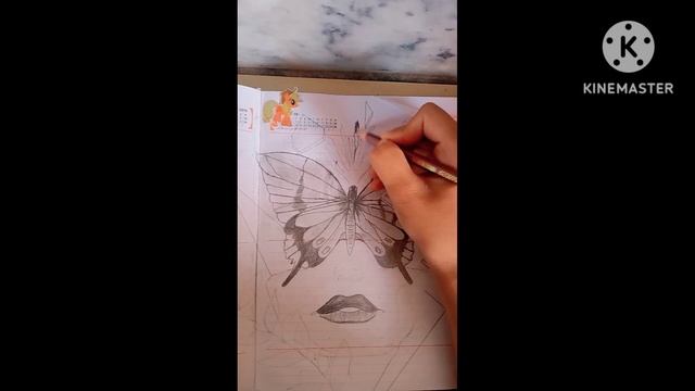 sketch drawing and high-light picture with pencil || let's sketch with sketchy secrets смотреть онлайн