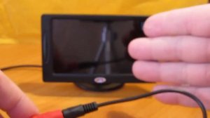 #033 ОБЗОР TFT Экран и камера заднего вида