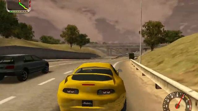 Test Drive '02 - Single Race - Linear - San Francisco 3 - Gameplay смотреть онлайн