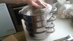 пароварка - мантоварка Доляна, Обзор, нержавейка