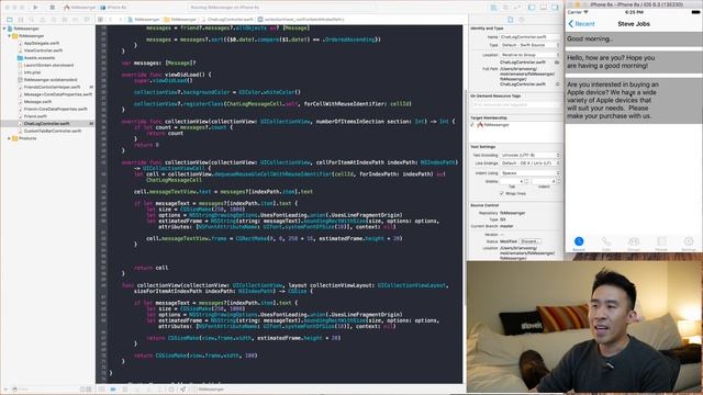 Swift: FB Messenger - How to create Chat Bubbles (Ep 5) смотреть онлайн