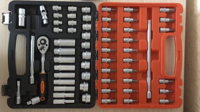 Набор инструментов Кузьмич 61 предмет НИК013/61 обзор смотреть онлайн