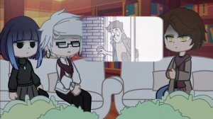 Реакция «Дух моей общаги» на Пролог // Антон, Апполенария, Оля // Gacha