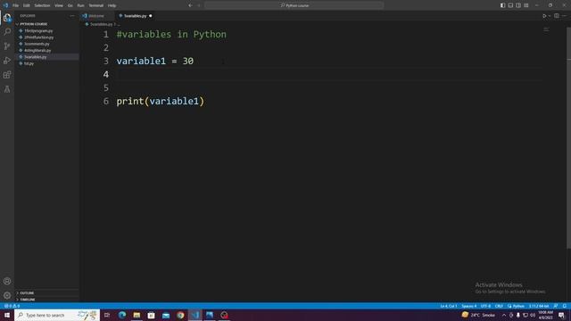 5. Variables in Python - Rules for naming variables in Python - With Code and Notes смотреть онлайн