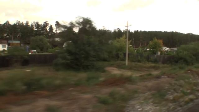 Прибытие в Улан-Удэ вид из окна поезда смотреть онлайн