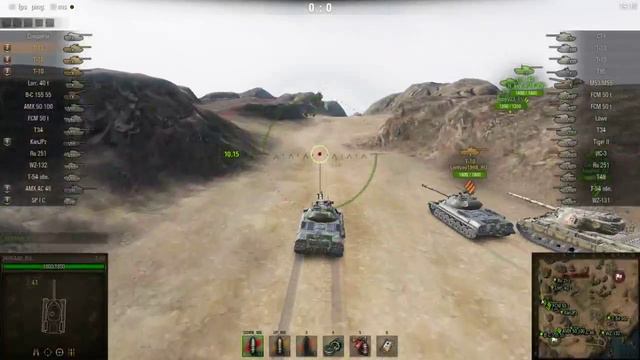 Стрим с общего теста 10.0 World of Tanks часть 1 смотреть онлайн