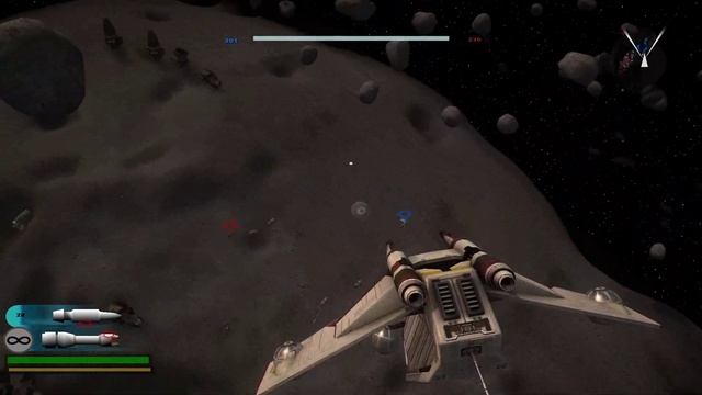 Flying through the Asteroid Field смотреть онлайн