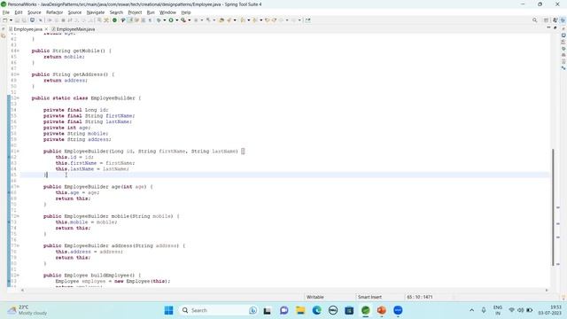 Java Builder Pattern Make Easy смотреть онлайн
