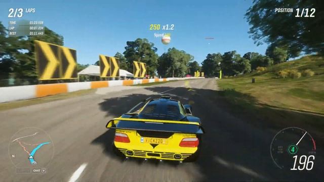 Forza Horizon 4 Summer Seasonal Championship With 1998 Mercedes Benz AMG CLK GTR In 4K смотреть онлайн