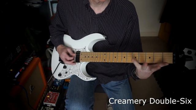 Ibanez INF 4 pickups v The Creamery Double Six humbucker смотреть онлайн