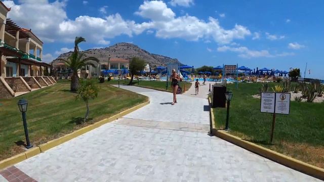 Lindos Princess beach hotel ...... Rhodes , Greece , August 2020 смотреть онлайн