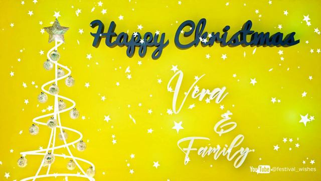 Vera #Christmas #special #video #wish Happy Christmas Song - Happy Christmas Wishes To You