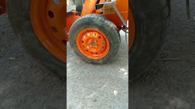 Самодельный мини погрузчик смотреть онлайн