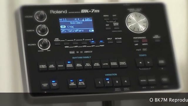 ROLAND BK-7M DEMO OFICIAL HD ARRANJADOR PARA ACORDEON TECLADO GUITARRA смотреть онлайн