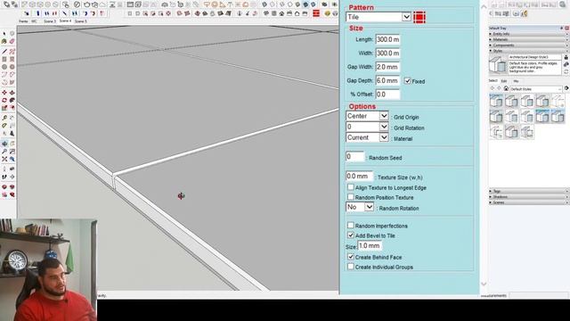 SKETCHUP | PLUGIN FLOOR GENERATOR