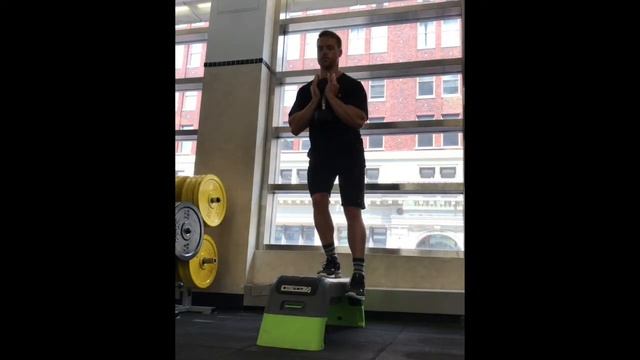 Dumbbell Goblet Single-Leg Squat off Box смотреть онлайн