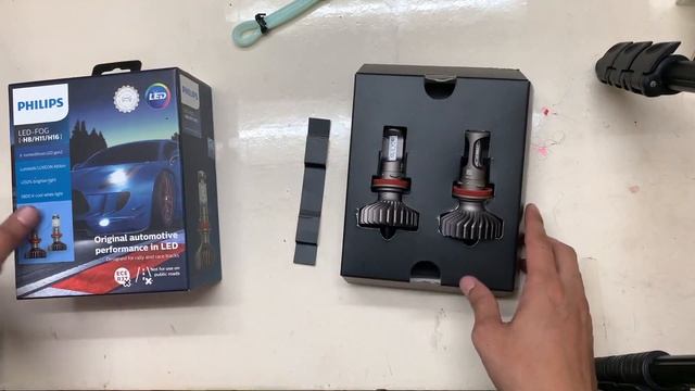 Philips X-treme Ultinon gen2 LED H8/H11/H16 FOG Unboxing and Test Fit смотреть онлайн