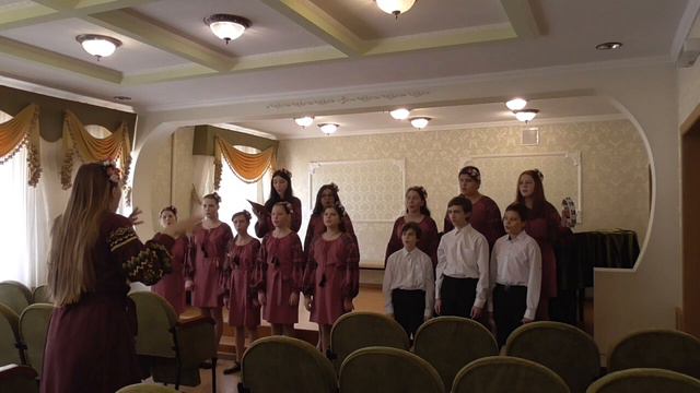 "Уж ты, вербушка! " М. Шух ДМШ №13 смотреть онлайн