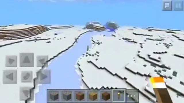 Icy Towers+Village at Spawn Seed in Minecraft Pocket Edition смотреть онлайн
