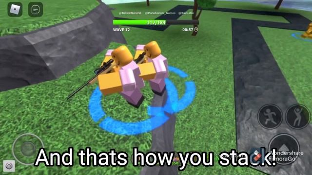 How to stack! | Roblox tds смотреть онлайн