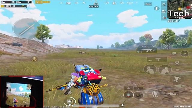 HANDCAM IPad 8th GENERATION ? PUBG MOBILE | BATTLE IN TESLA FABRIC | MORTEPUBG ? 4finger + GYRO смотреть онлайн