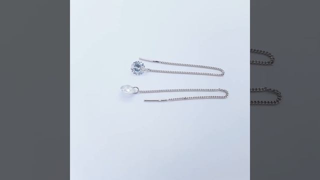 Серьги-цепочки JEMERALD 16101-132-531 смотреть онлайн