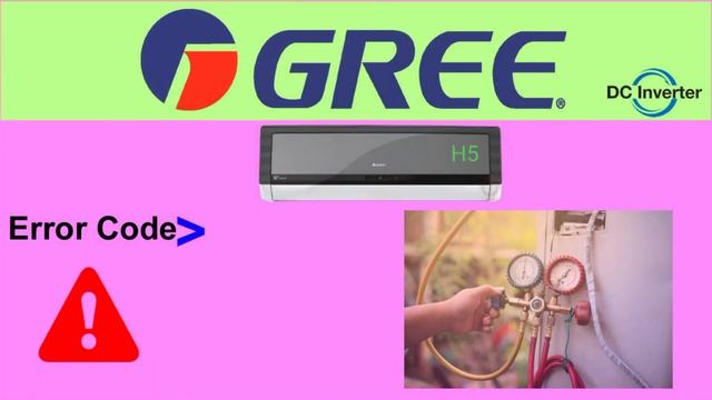 Gree Dc Inverter Air Conditioner H5 Error Code Fault And Solution || World Technicians