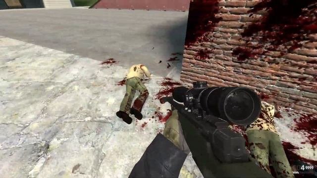 Gmod Zippy's Gore Mod Test смотреть онлайн