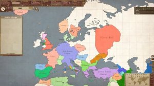 История Европы в границах с 1 года н.э до 2016. Каждый год