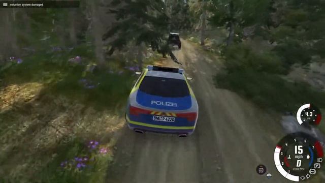 Chasing the intruder. BeamNG drive смотреть онлайн
