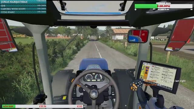 fs19 greenwich valley on the open server with triple screens смотреть онлайн