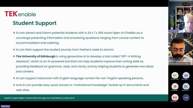 TEKenable Azure Open AI for Higher Education Webinar | Microsoft смотреть онлайн