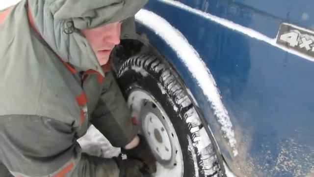 Нива по снегу смотреть онлайн