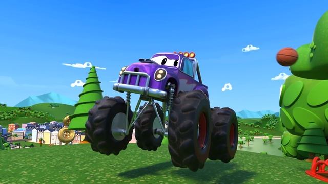 Truck Videos For Kids -  Super GIANT DRILL Saves The DEMOLITION CRANE From Hard Trouble - Car City