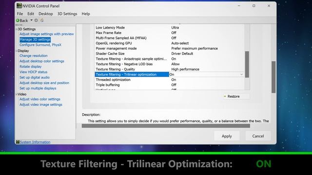 Best NVIDIA Control Panel Settings for Gaming ? смотреть онлайн
