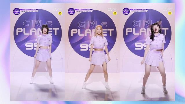 [GIRLS PLANET 999] WANG YA LE • WEN ZHE • XIA YAN || "O.O.O." FANCAM DANCE || Bloom Mint смотреть онлайн