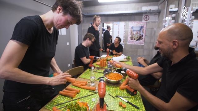 The Vegetable Orchestra Literally Plays With Their Food