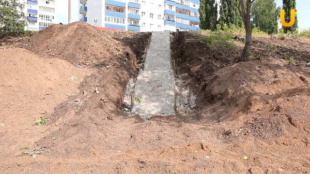 Новая городская общественная территория. В Стерлитамаке начали строительство набережной. смотреть онлайн
