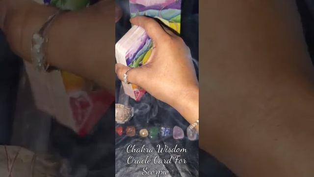 Chakra Wisdom Oracle Card Reading for Scorpio смотреть онлайн