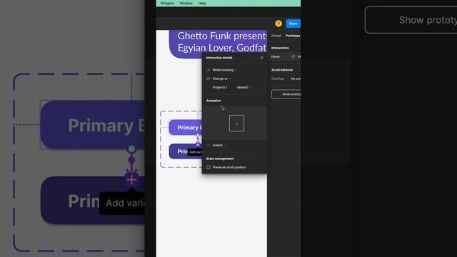 Interactive Components using Variants in Figma! #figma #figmadesign #tutorial смотреть онлайн