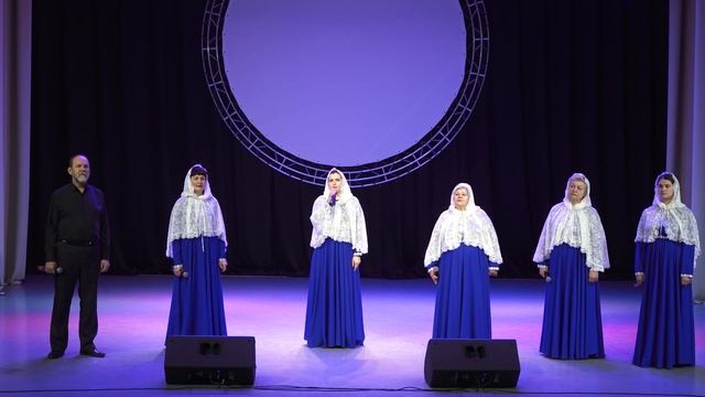 Народный коллектив вокальный ансамбль "Благовест". "Русь непокорённая" Стихи И. Резника смотреть онлайн